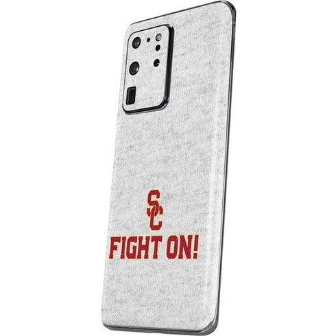 University of Southern California USC Fight On Grey Galaxy S20 Ultra 5G Skin
