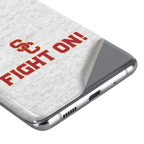 University of Southern California USC Fight On Grey Galaxy S20 Ultra 5G Skin
