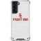 University of Southern California USC Fight On Grey Galaxy S21 5G Clear Case