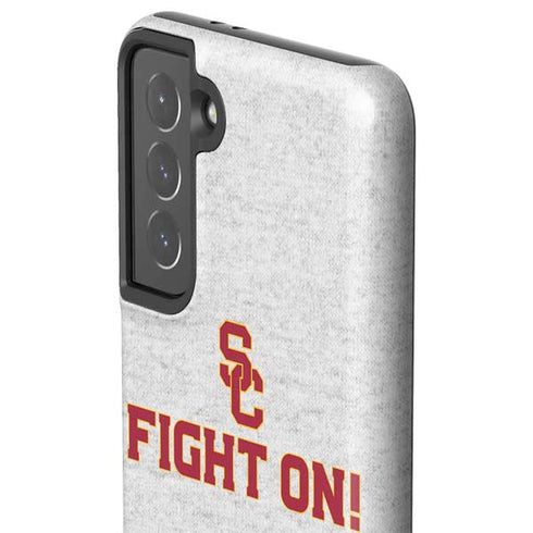 University of Southern California USC Fight On Grey Galaxy S21 5G Pro Case