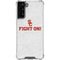 University of Southern California USC Fight On Grey Galaxy S21 FE Clear Case