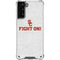 University of Southern California USC Fight On Grey Galaxy S21 Plus 5G Clear Case