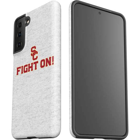 University of Southern California USC Fight On Grey Galaxy S21 Plus 5G Pro Case