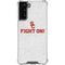University of Southern California USC Fight On Grey Galaxy S22 Plus Clear Case