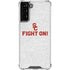 University of Southern California USC Fight On Grey Galaxy S22 Plus Clear Case