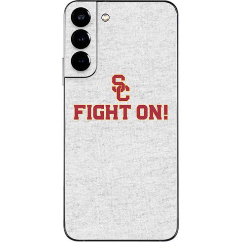 University of Southern California USC Fight On Grey Galaxy S22 Plus Skin