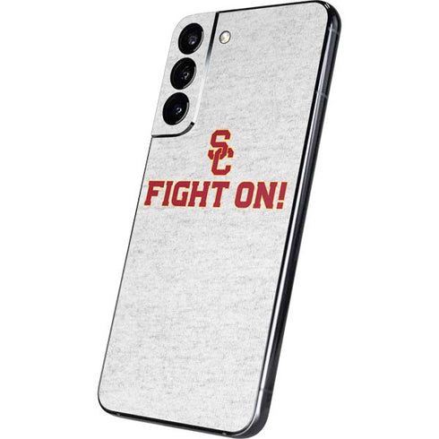 University of Southern California USC Fight On Grey Galaxy S22 Plus Skin