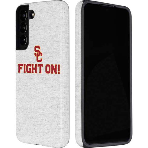 University of Southern California USC Fight On Grey Galaxy S22 Pro Case
