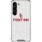 University of Southern California USC Fight On Grey Galaxy S23 Clear Case