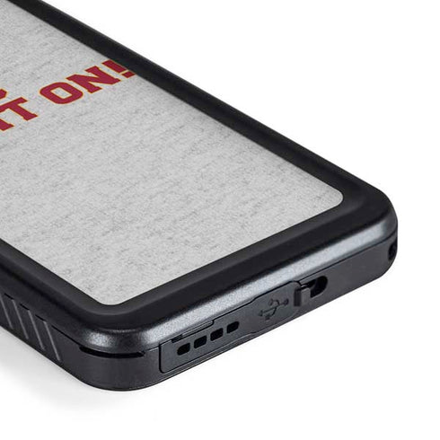 University of Southern California USC Fight On Grey Galaxy S23 Waterproof Case