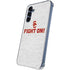 University of Southern California USC Fight On Grey Galaxy S24 Clear Case