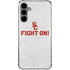 University of Southern California USC Fight On Grey Galaxy S24 Plus Clear Case