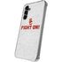University of Southern California USC Fight On Grey Galaxy S24 Plus Clear Case