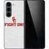 University of Southern California USC Fight On Grey Galaxy Z Fold5 5G Skin