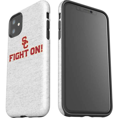 University of Southern California USC Fight On Grey iPhone 11 Impact Case
