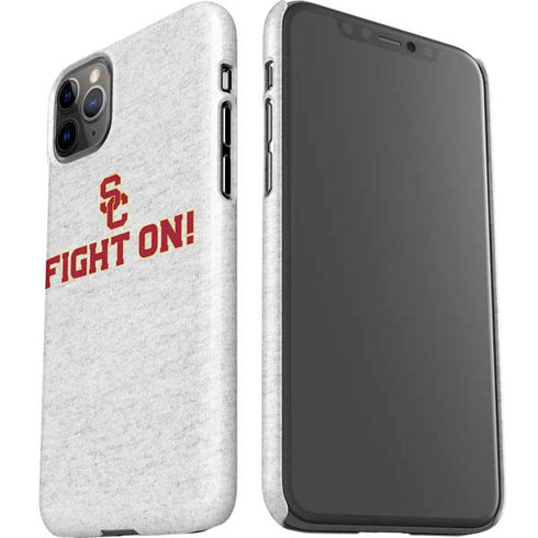 University of Southern California USC Fight On Grey iPhone 11 Pro Max Lite Case