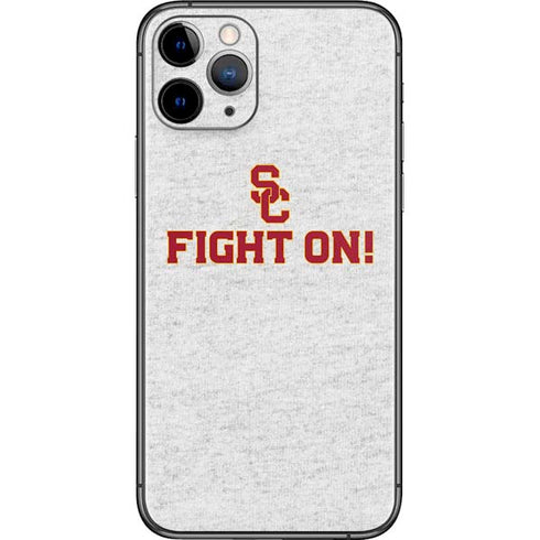 University of Southern California USC Fight On Grey iPhone 11 Pro Skin