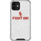 University of Southern California USC Fight On Grey iPhone 12 Mini Clear Case