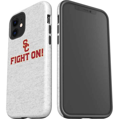 University of Southern California USC Fight On Grey iPhone 12 Mini Impact Case