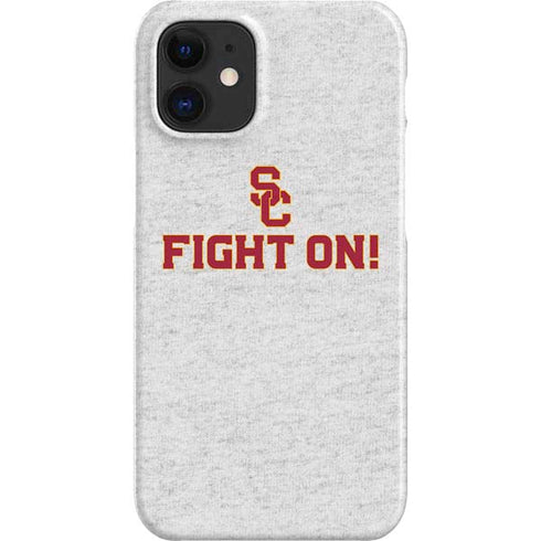 University of Southern California USC Fight On Grey iPhone 12 Mini Lite Case