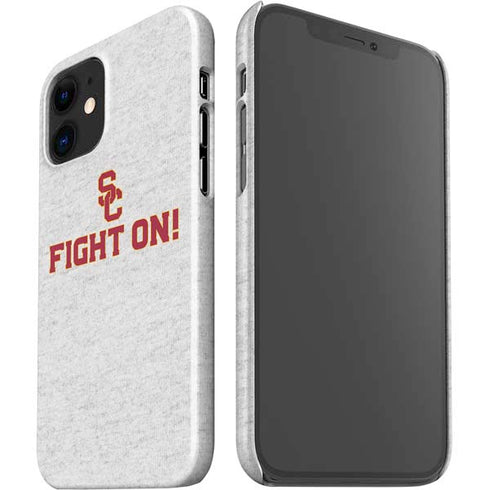 University of Southern California USC Fight On Grey iPhone 12 Mini Lite Case