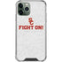 University of Southern California USC Fight On Grey iPhone 12 Pro Clear Case