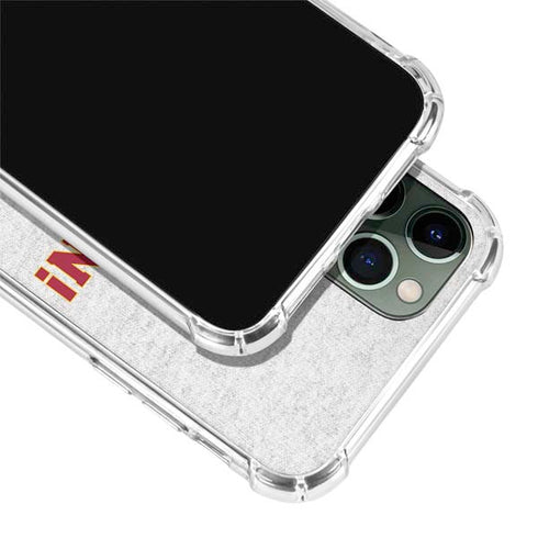 University of Southern California USC Fight On Grey iPhone 12 Pro Clear Case