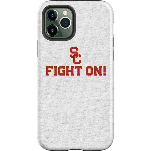 University of Southern California USC Fight On Grey iPhone 12 Pro Max Impact Case