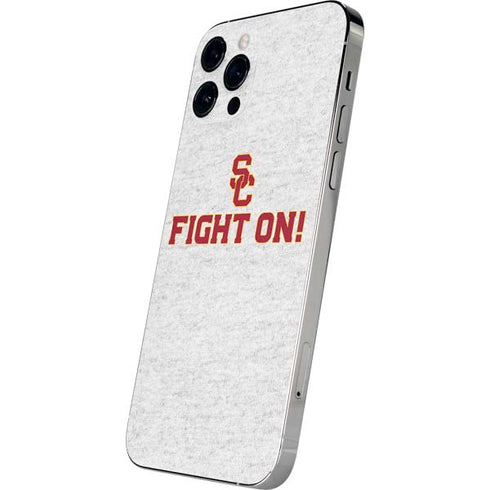 University of Southern California USC Fight On Grey iPhone 12 Pro Max Skin