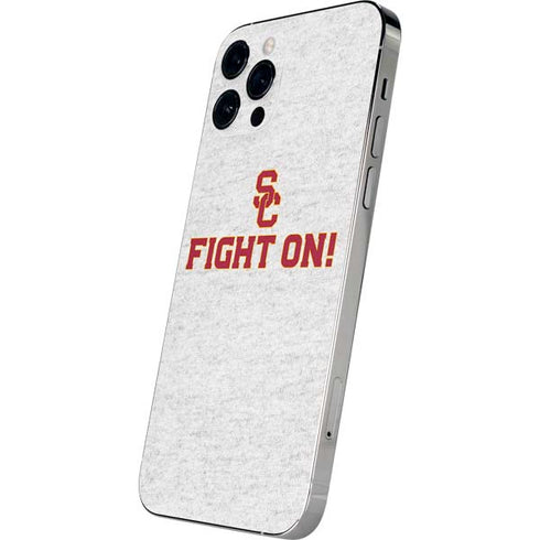 University of Southern California USC Fight On Grey iPhone 12 Pro Skin