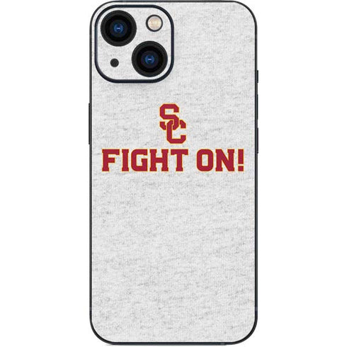 University of Southern California USC Fight On Grey iPhone 13 Mini Skin