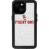 University of Southern California USC Fight On Grey iPhone 13 Mini Waterproof Case