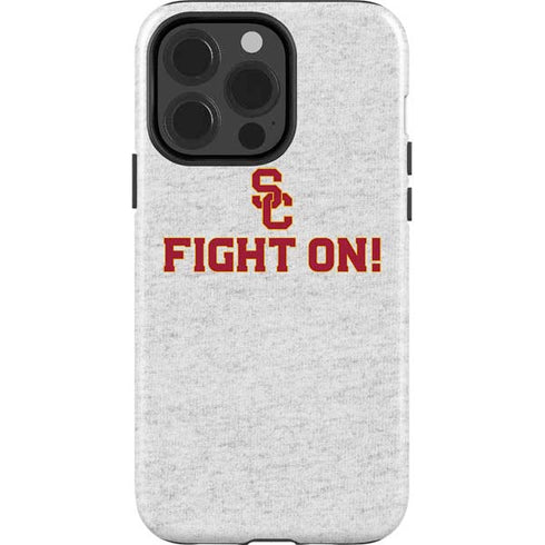 University of Southern California USC Fight On Grey iPhone 13 Pro Impact Case