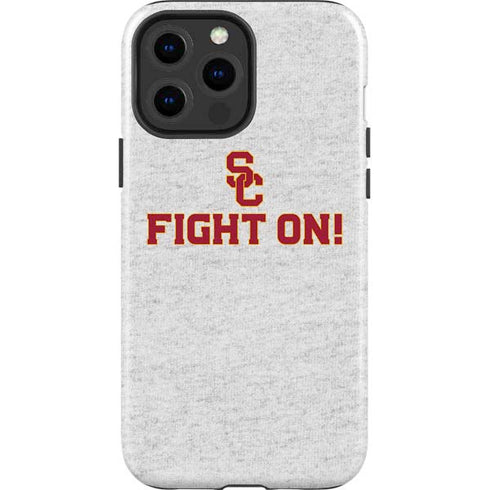 University of Southern California USC Fight On Grey iPhone 13 Pro Max Impact Case