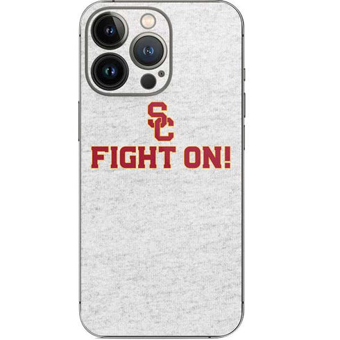 University of Southern California USC Fight On Grey iPhone 13 Pro Skin