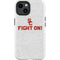 University of Southern California USC Fight On Grey iPhone 15 Plus Impact Case