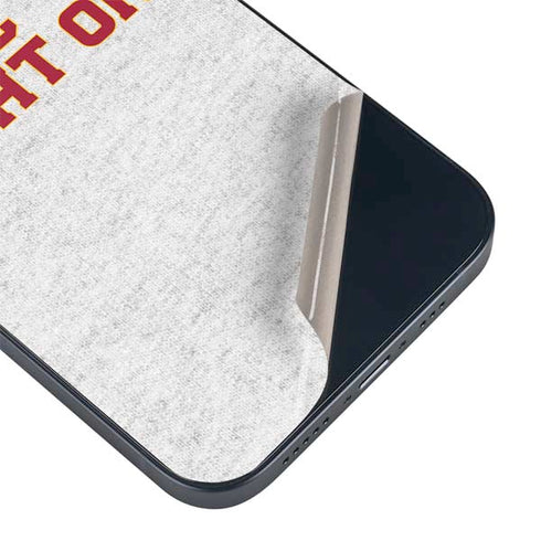 University of Southern California USC Fight On Grey iPhone 15 Plus Skin