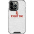 University of Southern California USC Fight On Grey iPhone 14 Pro Clear Case