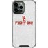 University of Southern California USC Fight On Grey iPhone 14 Pro Max Clear Case