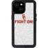University of Southern California USC Fight On Grey iPhone 15 Waterproof Case