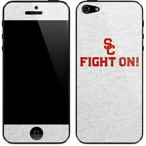 University of Southern California USC Fight On Grey iPhone 5/5s/5SE Skin