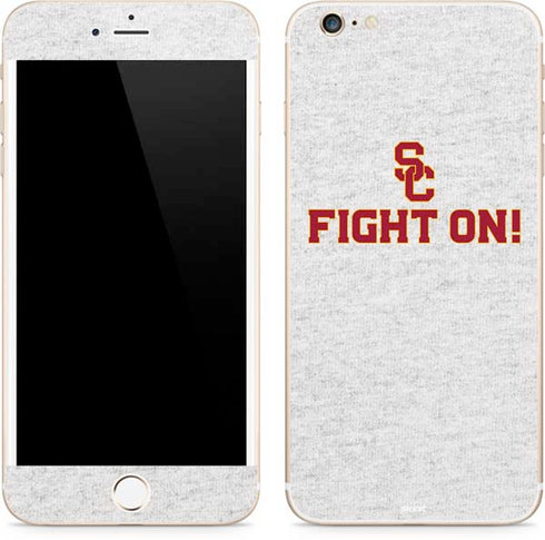 University of Southern California USC Fight On Grey iPhone 6/6s Plus Skin