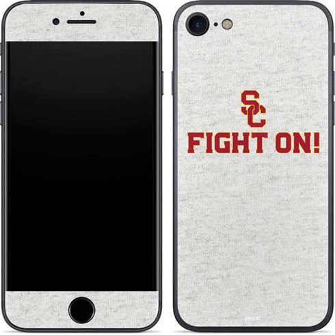 University of Southern California USC Fight On Grey iPhone 8 Skin