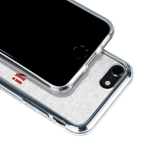 University of Southern California USC Fight On Grey iPhone SE (2nd & 3rd Gen) Clear Case