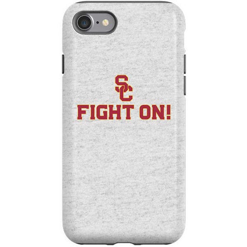University of Southern California USC Fight On Grey iPhone SE (2nd & 3rd Gen) Pro Case