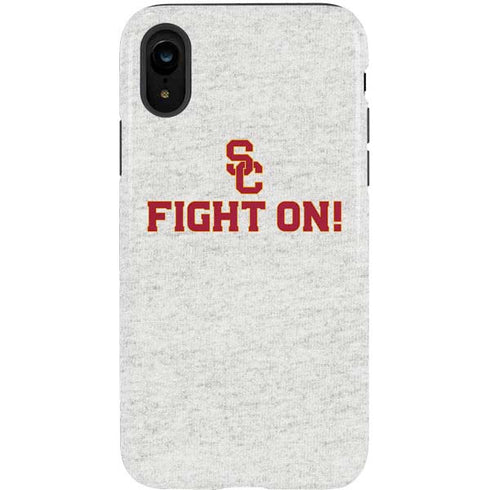 University of Southern California USC Fight On Grey iPhone XR Pro Case
