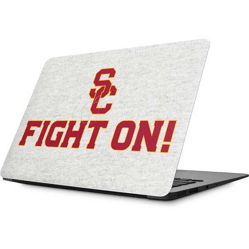 University of Southern California USC Fight On Grey Apple MacBook Skin