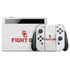 University of Southern California USC Fight On Grey Nintendo Switch OLED (2021) Skin