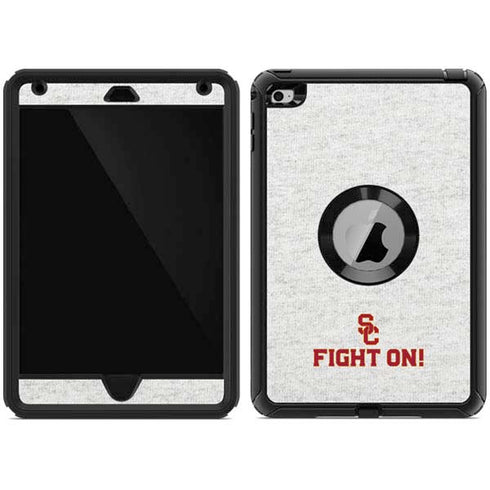 University of Southern California USC Fight On Grey Otterbox Defender iPad Skin