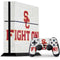 University of Southern California USC Fight On Grey PS4 Console and Controller Bundle Skin